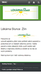 Mobile Screenshot of lekarnaslunce.cz